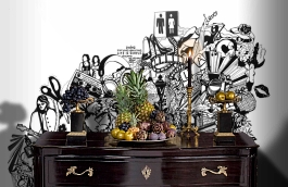 Обои P152501-8 фото в интерьере гостиной превью