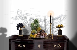 Обои P180401-8 фото в интерьере гостиной превью