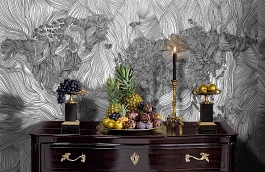 Обои P231301-8 фото в интерьере гостиной превью