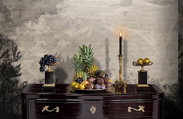 Обои P231601-8 фото в интерьере гостиной превью