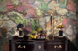 Обои P250201-8 фото в интерьере гостиной превью