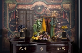 Обои P251101-8 фото в интерьере гостиной превью