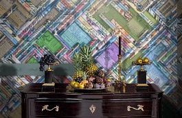 Обои P251501-8 фото в интерьере гостиной превью