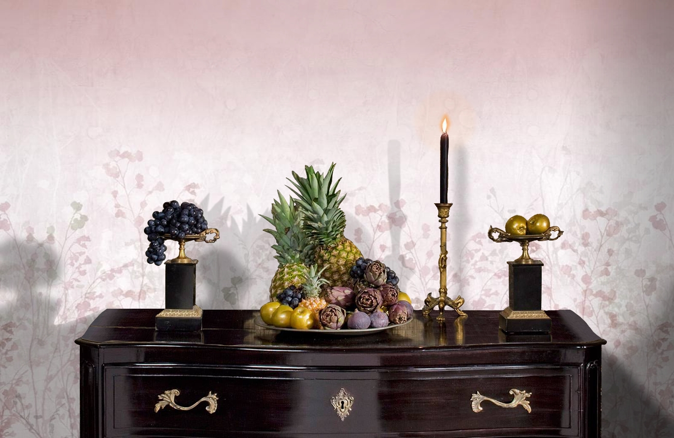 Обои P260801-8 фото в интерьере гостиной