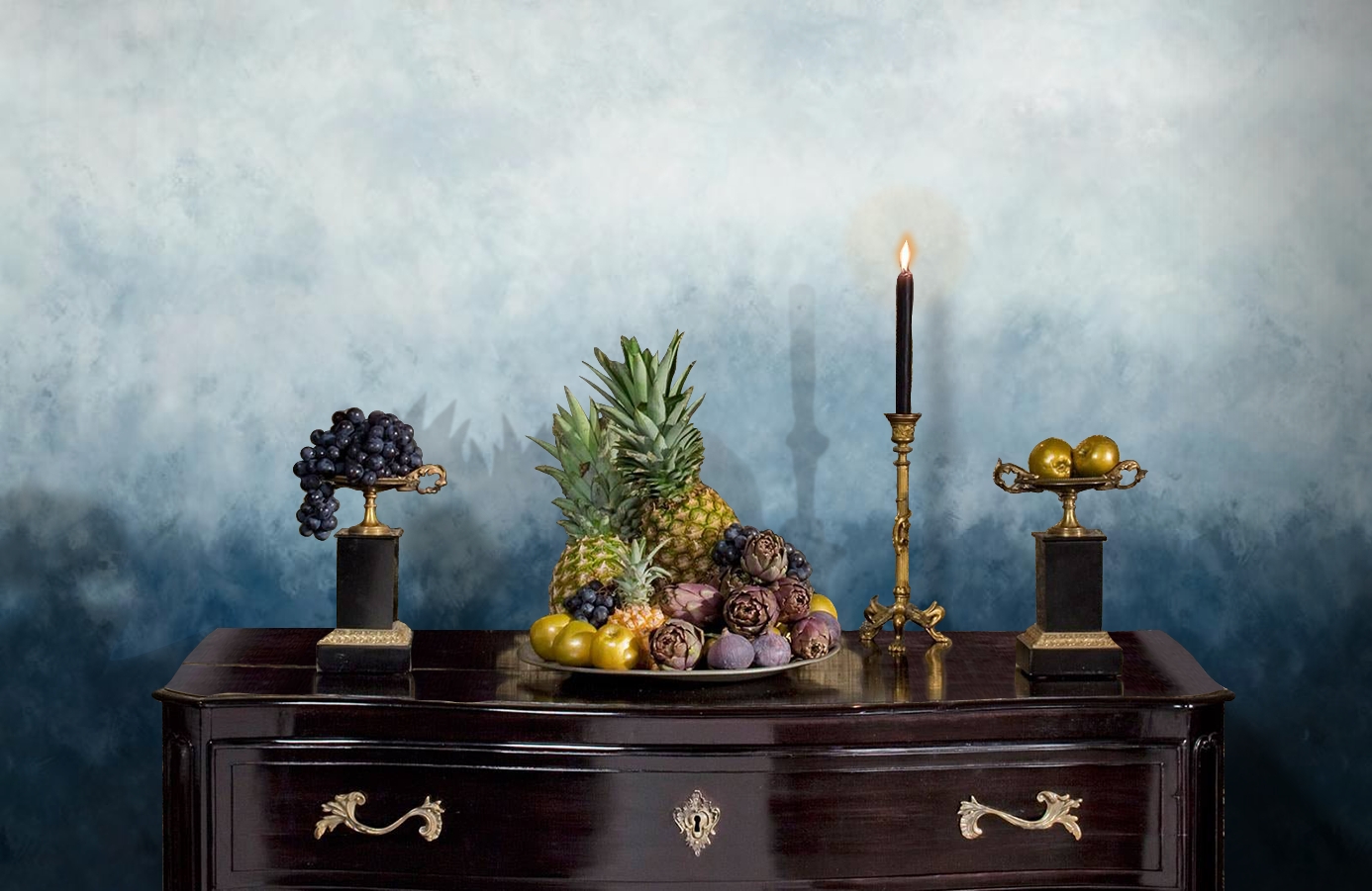 Обои P260901-8 фото в интерьере гостиной