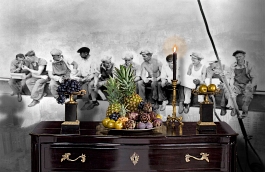 Обои 1423 lev5 808 фото в интерьере гостиной превью