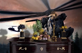 Обои 1446 lev5 808 фото в интерьере гостиной превью