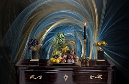 Обои 1507 ev5 808 фото в интерьере гостиной превью