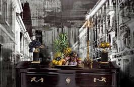 Обои 1509-2 ev5 808 фото в интерьере гостиной превью