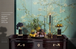 Обои 30548 фото в интерьере гостиной превью