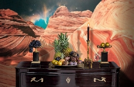 Обои 4500013 фото в интерьере гостиной превью