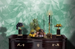 Обои 4500121 фото в интерьере гостиной превью