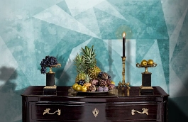 Обои 4500125 фото в интерьере гостиной превью