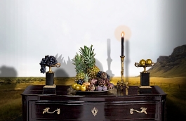 Обои 4500161 фото в интерьере гостиной превью