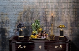 Обои 100389 фото в интерьере гостиной превью