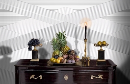 Обои 100440 фото в интерьере гостиной превью