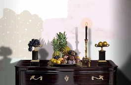 Обои 100457 фото в интерьере гостиной превью