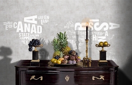 Обои 101003 фото в интерьере гостиной превью