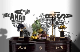 Обои 101034 фото в интерьере гостиной превью