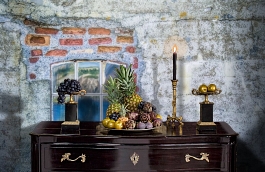 Обои 101058 фото в интерьере гостиной превью