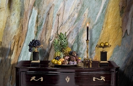 Обои 101096 фото в интерьере гостиной превью