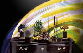 Обои 101188 фото в интерьере гостиной превью