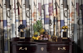 Обои P130802-9 фото в интерьере гостиной превью