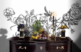 Обои P131602-9 фото в интерьере гостиной превью