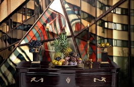 Обои P151701-9 фото в интерьере гостиной превью