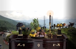 Обои 1516 lev6 809 фото в интерьере гостиной превью