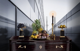 Обои 101201 фото в интерьере гостиной превью