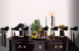 Обои DM227-1 фото в интерьере гостиной превью