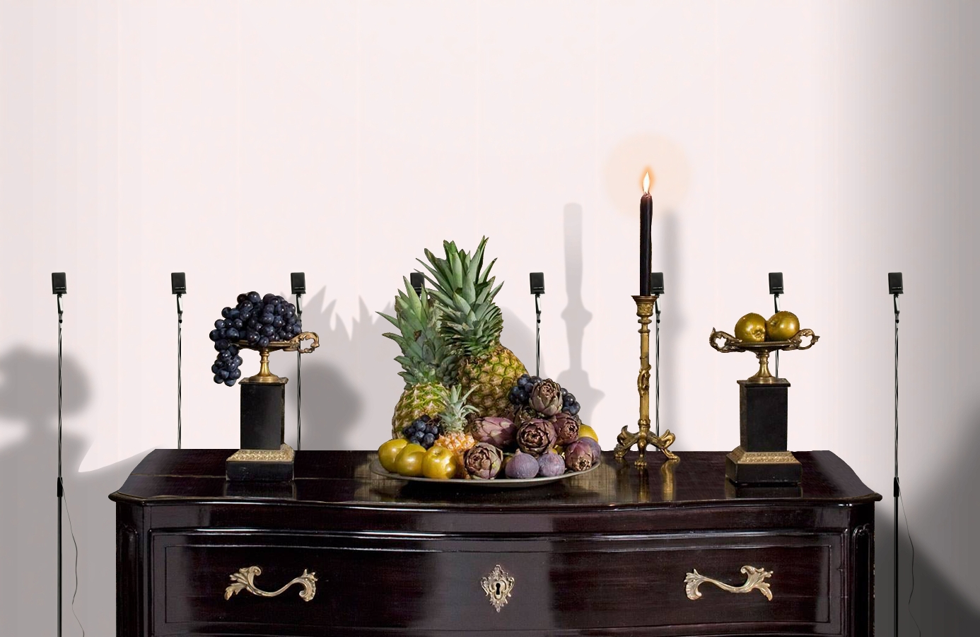 Обои DM228-1 фото в интерьере гостиной