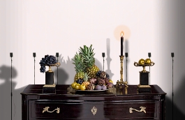 Обои DM228-1 фото в интерьере гостиной превью