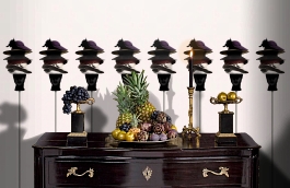 Обои DM230-1 фото в интерьере гостиной превью