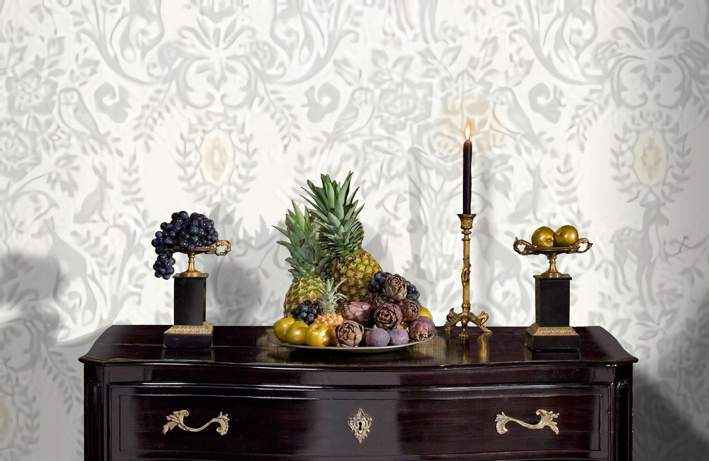 Обои JS3311 фото в интерьере гостиной Обои JS3311 фото в интерьере гостиной