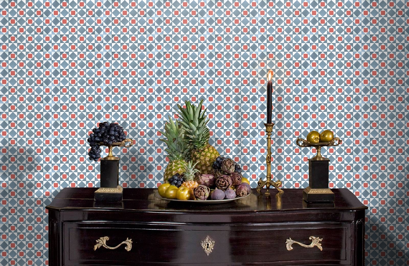 Обои 3000017 фото в интерьере гостиной