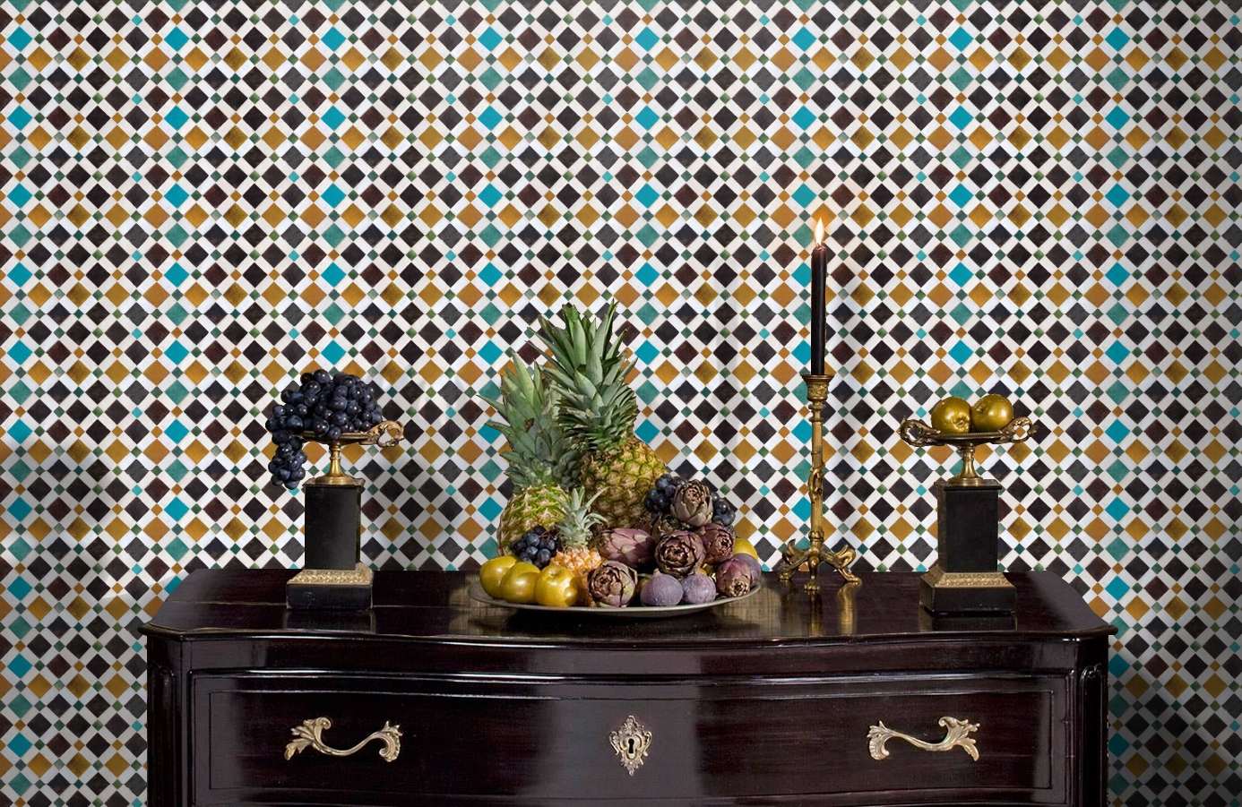 Обои 3000033 фото в интерьере гостиной