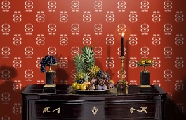 Обои VH5-C4 фото в интерьере гостиной превью