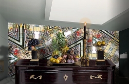 Обои 1601 lev6 810 фото в интерьере гостиной превью