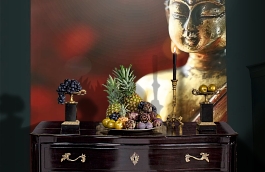 Обои 1608 lev6 810 фото в интерьере гостиной превью