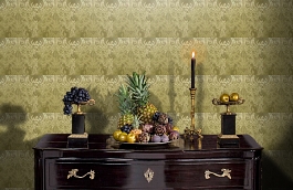 Обои 10814 COL 10 фото в интерьере гостиной превью