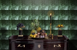 Обои 486 VERT фото в интерьере гостиной превью