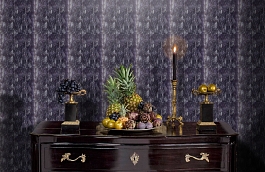 Обои GEORGES-SAND-P_-04 фото в интерьере гостиной превью