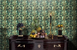 Обои GEORGES-SAND-P_-05 фото в интерьере гостиной превью