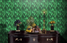 Обои GEORGES-SAND-P_-06 фото в интерьере гостиной превью