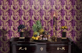 Обои GEORGES-SAND-P_-07 фото в интерьере гостиной превью