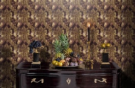 Обои GEORGES-SAND-P_-11 фото в интерьере гостиной превью