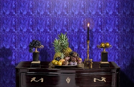 Обои GEORGES-SAND-P_-16 фото в интерьере гостиной превью