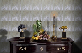 Обои WT-ZBR-14-14 фото в интерьере гостиной превью